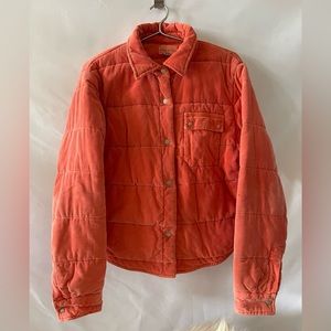 Quilted Coral/Pink Jacket